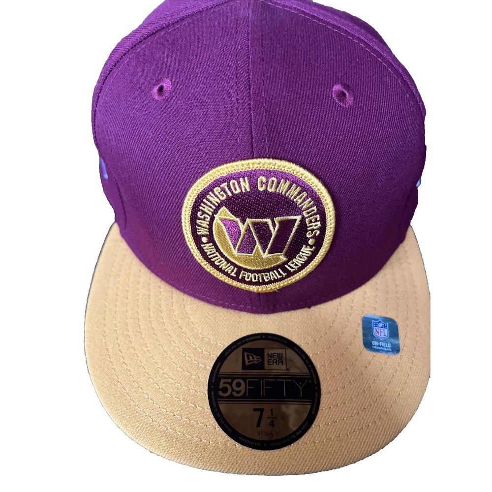 Washington Commanders New Era 59fifty Fitted Hat Men's Size 7‎ 1/4 NWT
